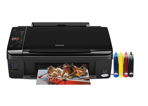 Принтер с СНПЧ Epson Stylus TX210